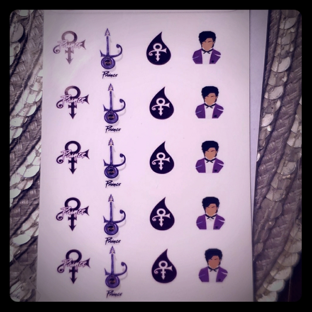 PRINCE☔ Nail decals BRAND NEW